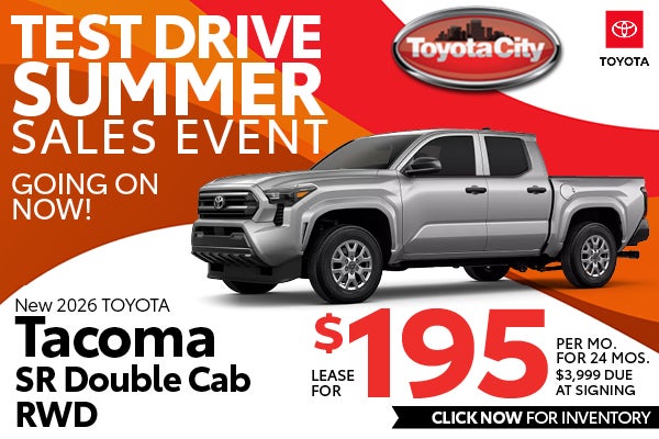 New 2026 Toyota Tacoma SR Double Cab RWD