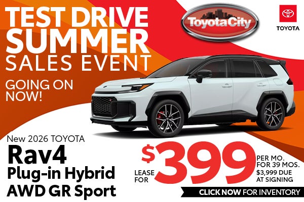 New 2026 Toyota RAV4 Plug-In Hybrid AWD GR Sport
