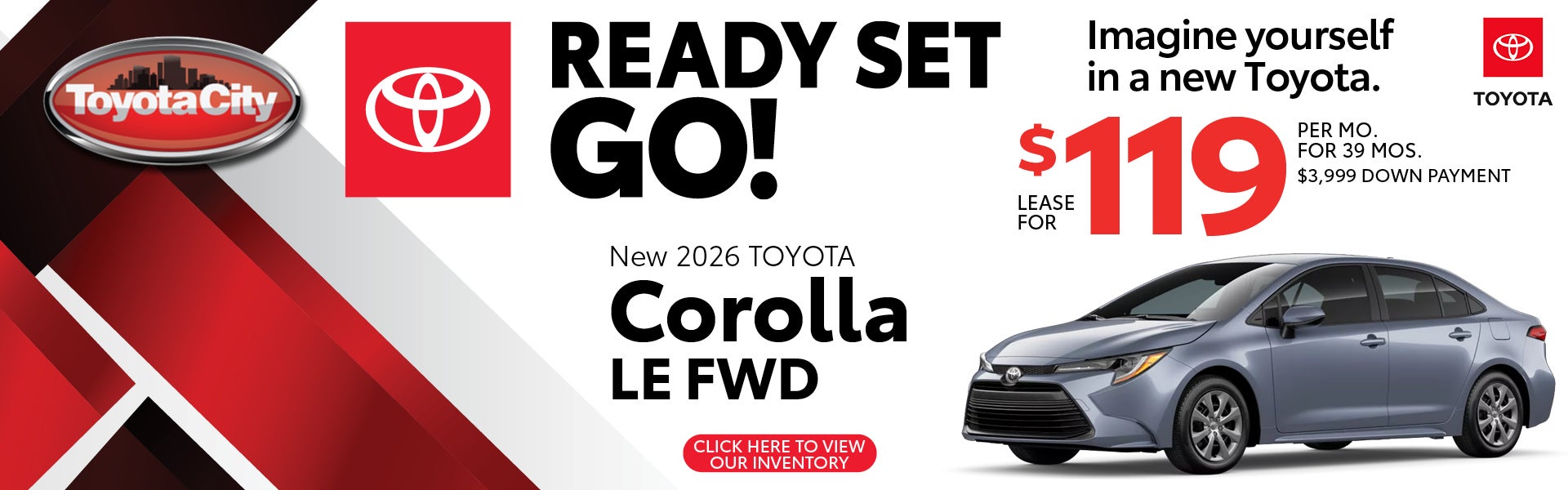 New 2026 Toyota Corolla LE FWD