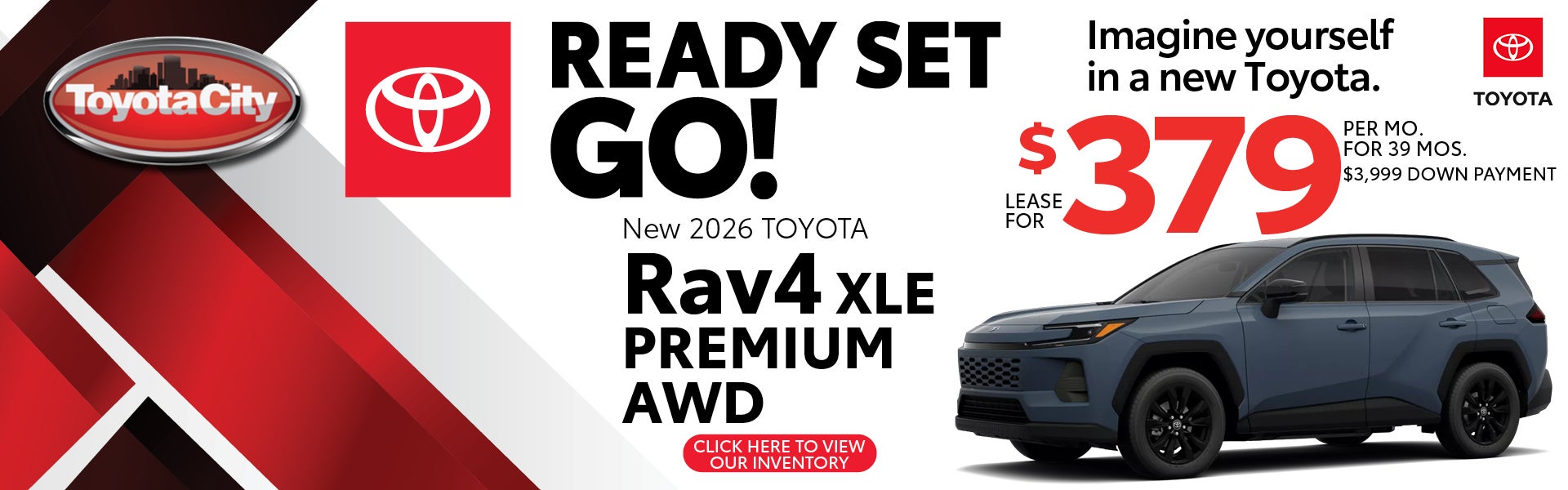 New 2026 Toyota Rav4 XLE Premium AWD