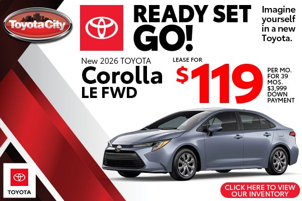 New 2026 Toyota Corolla LE FWD