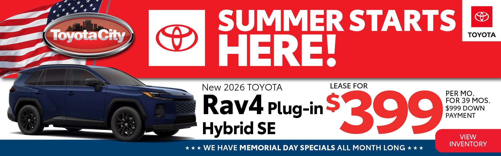 New 2026 Toyota RAV4 Plug-in Hybrid SE