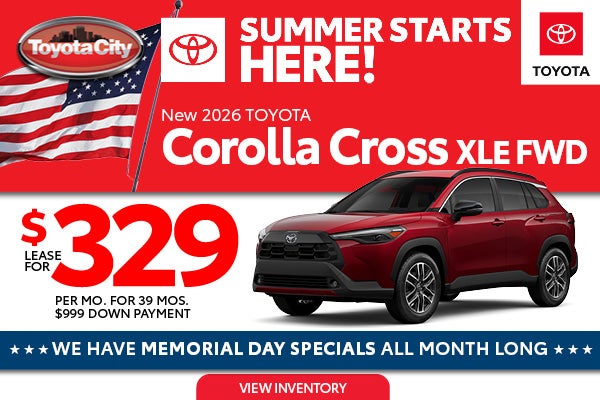 New 2026 Toyota Corolla Cross XLE FWD