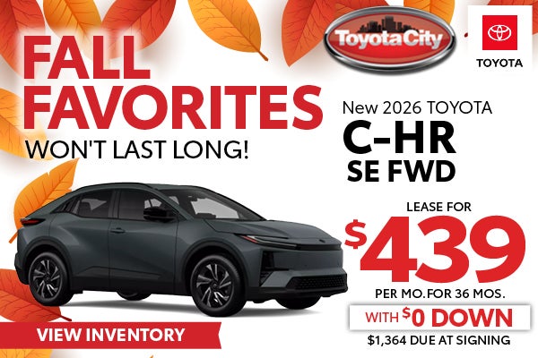 New 2026 Toyota C-HR SE FWD