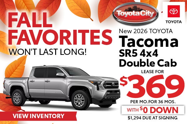 New 2026 Toyota Tacoma SR5 Double Cab 4x4