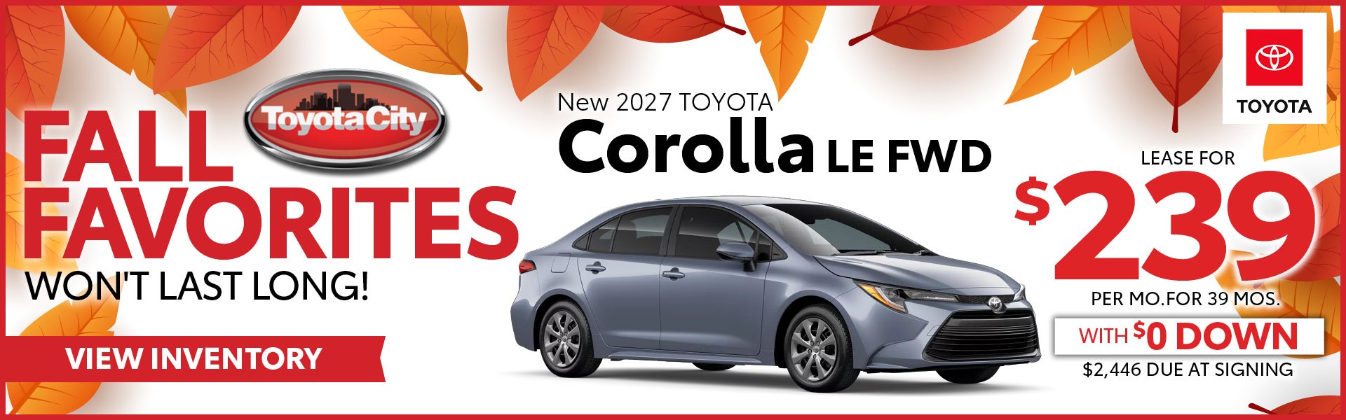 2027 Toyota Corolla LE FWD