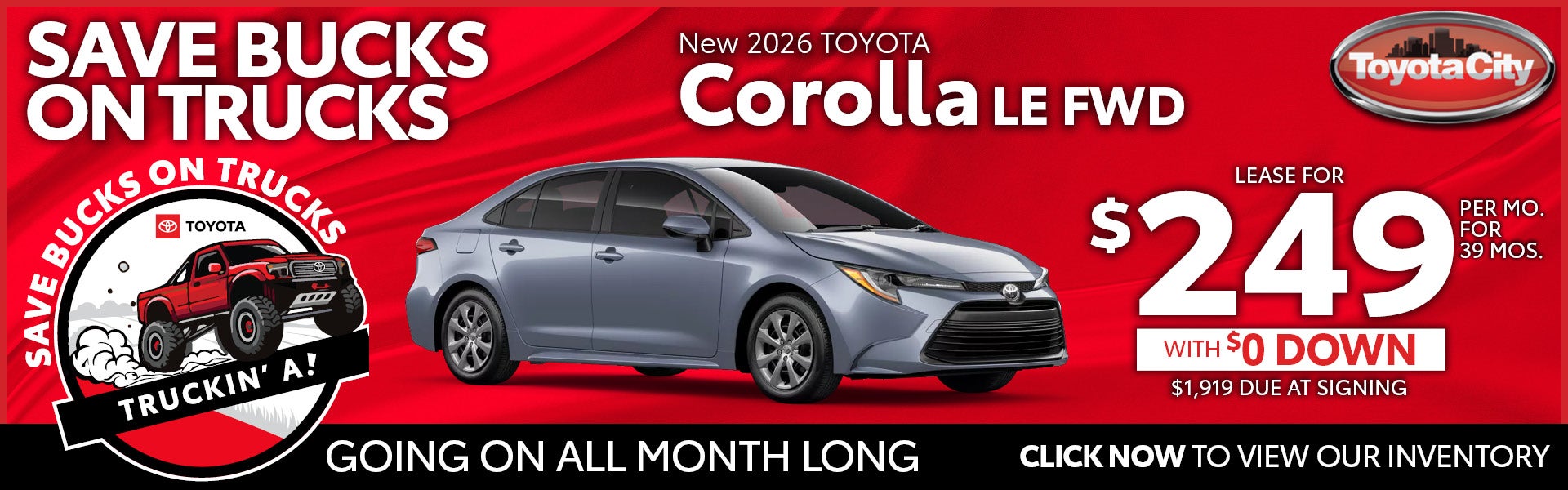 New 2026 Toyota Corolla LE FWD