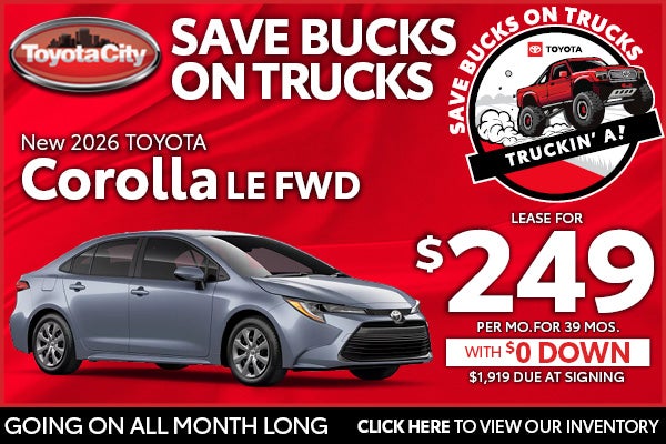 New 2026 Toyota Corolla LE FWD